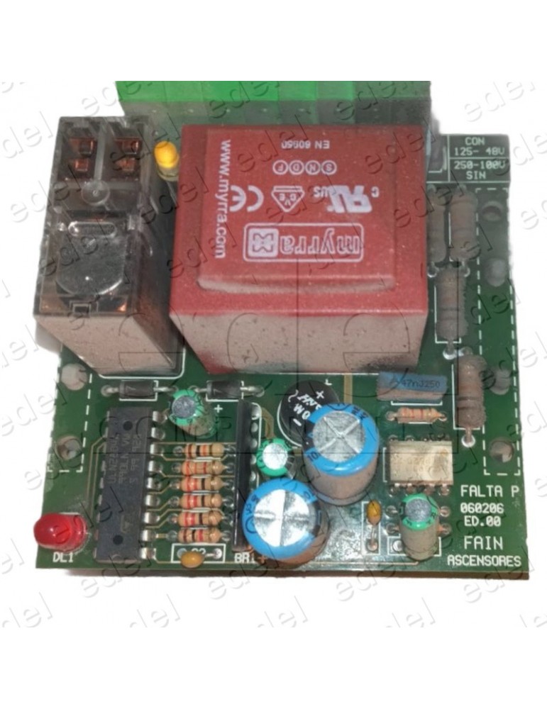 1005596 PLACA FALTA PULSOS FAIN