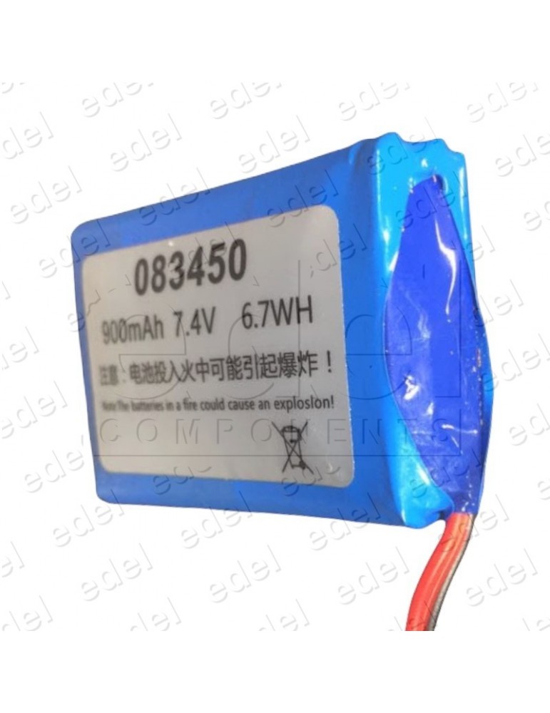 BATERIA 7.4V 0.7 Ah LI 10.5x30.5x51MM (NETEL)