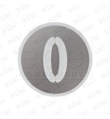 CARATULA PULSADOR BLANCA KONE MONOSPACE CORTA (0)