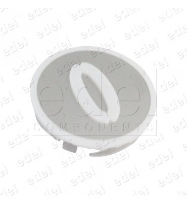 KM804340G000 CARATULA PULSADOR BLANCA KONE MONOSPACE CORTA (0)