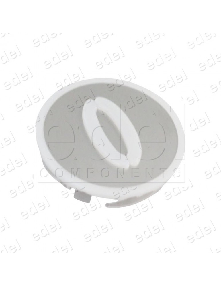 KM804340G000 CARATULA PULSADOR BLANCA KONE MONOSPACE CORTA (0)