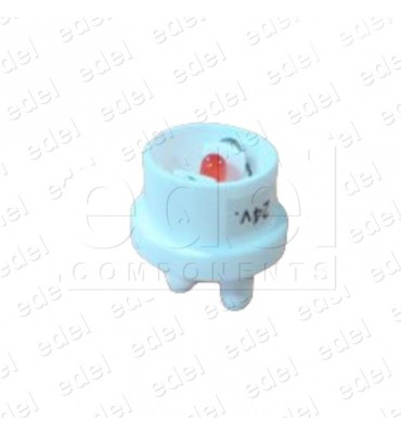 LAMPARITA CAZOLETA BL.ALJO C/LED.SERIE Q 6,12,24 V