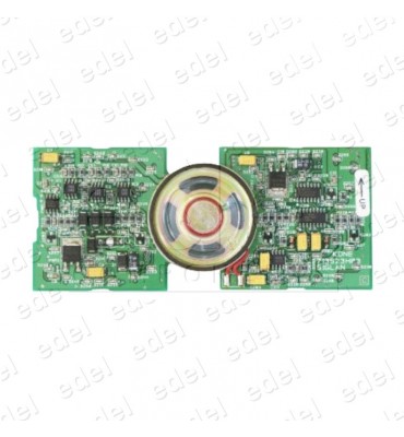 KM713520G01 PLACA SEÑALIZACIÓN BOTONERA DE PISO KONE SIGLAN FLECHA ROJA DELTA