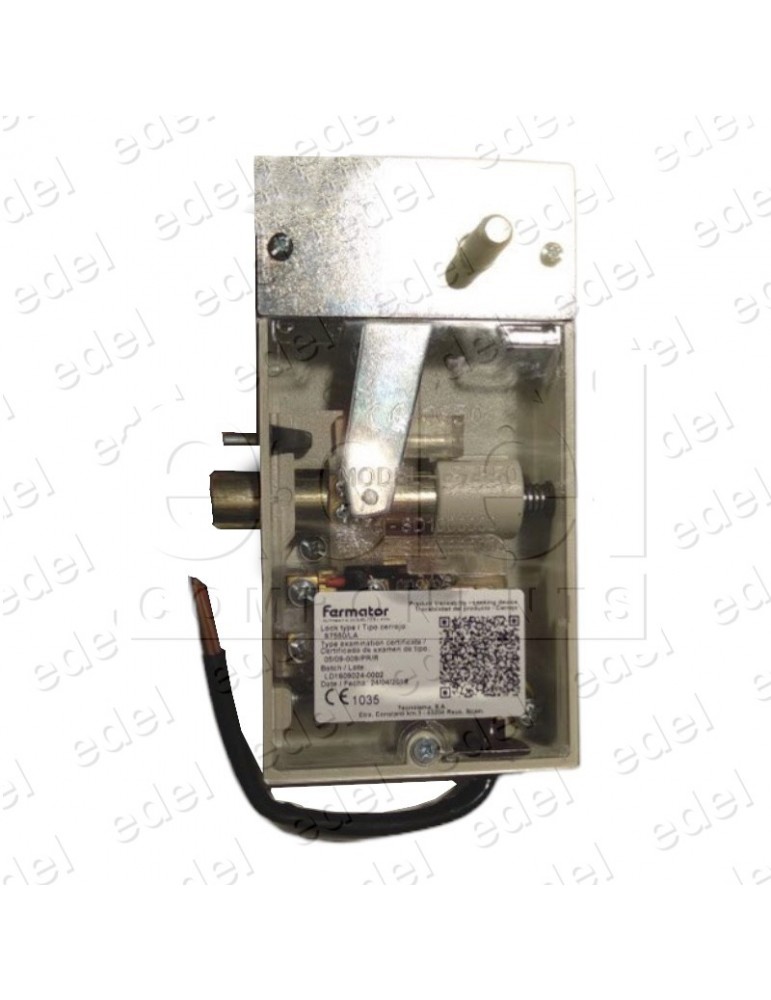 CRJ-FULCSI000 CERRADURA FERMATOR FUPA LATERAL CON CONTACTO AUXILIAR MANO IZQUIERDA