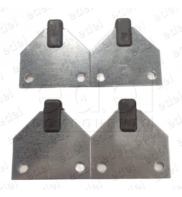 DOOR GUIDE SHOE KONE FIAM ( KIT 4 UNITS )