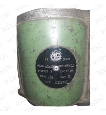 MOTOR OPERADOR OTIS 9550T TRIF.220/380 750RPM