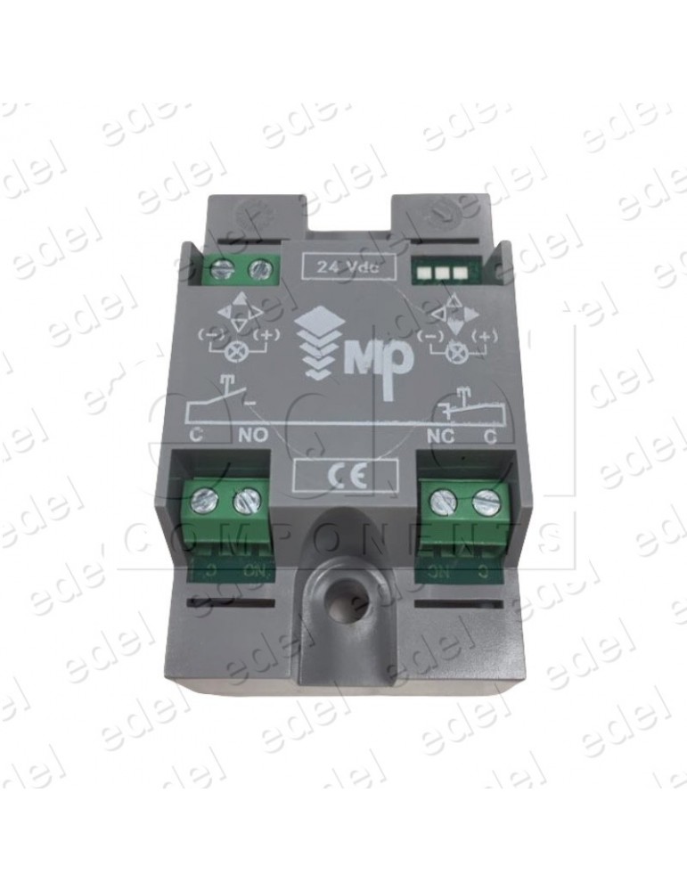 R2172PTBPR47 PULSADOR MP COMPAC T BRAILLE CON PILOTO 24V ROJO (FLECHA DOBLE)