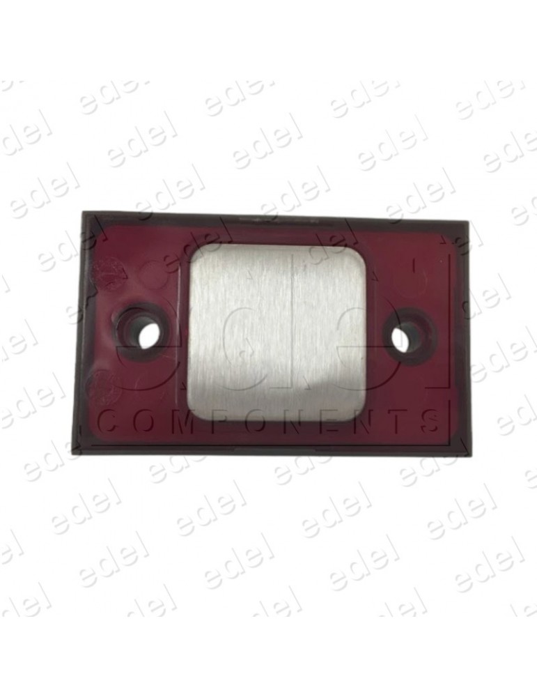 R2172PTBCR PULSADOR MP COMPAC BRA COR 1C 24V ROJO CIEGO