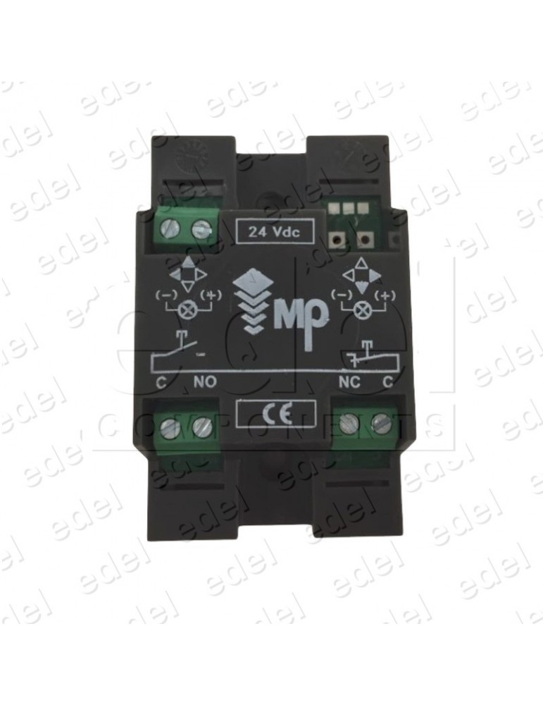 R2172PTBCR PULSADOR MP COMPAC BRA COR 1C 24V ROJO CIEGO