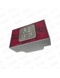 R2172PTBCRPB BOUTON MAC PUARSA COMPAC BRAILLE COR 1C 24V ROUGE PB