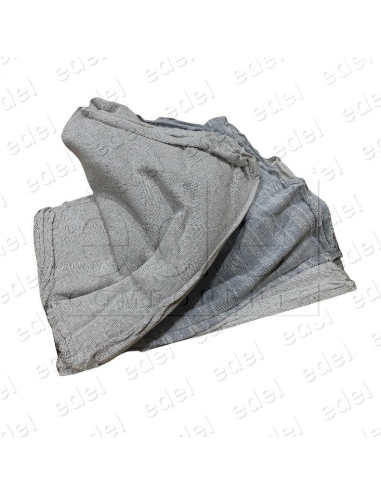 BOX OF BLUE RAGS WITH 5 KG