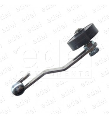 BIELA CURVA CERRADURA GERVALL 103 ROLDANA 40 MM