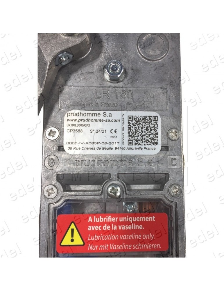 CERRADURA PRUDHOMME ACC.LATERAL LR180LD000/CPX