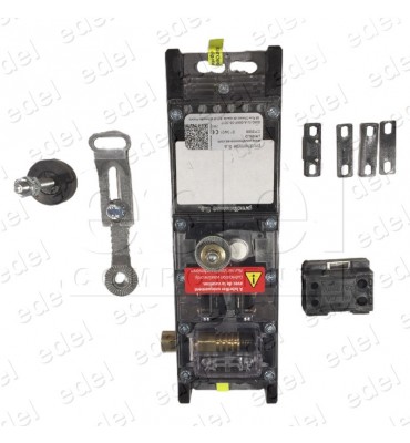 LR128LD SERRURE PRUDHOMME AVEC ACT. LATERAL LR128 MAIN DROITE AVEC CONTACT