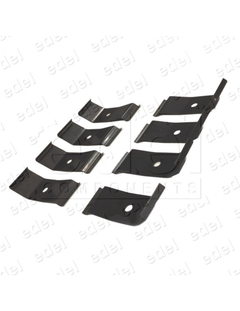 AMI-FE00.S0000 CONJUNTO GRAPA MIRILLA PUERTA SEMIAUTOMATICA MODELO FERMATOR ( 8 UND. )