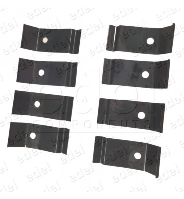 AMI-GL00.S0000 CLAMP SET VISION GLASS SWING DOOR  MODEL FERMATOR GLOBAL ( 8 U. )