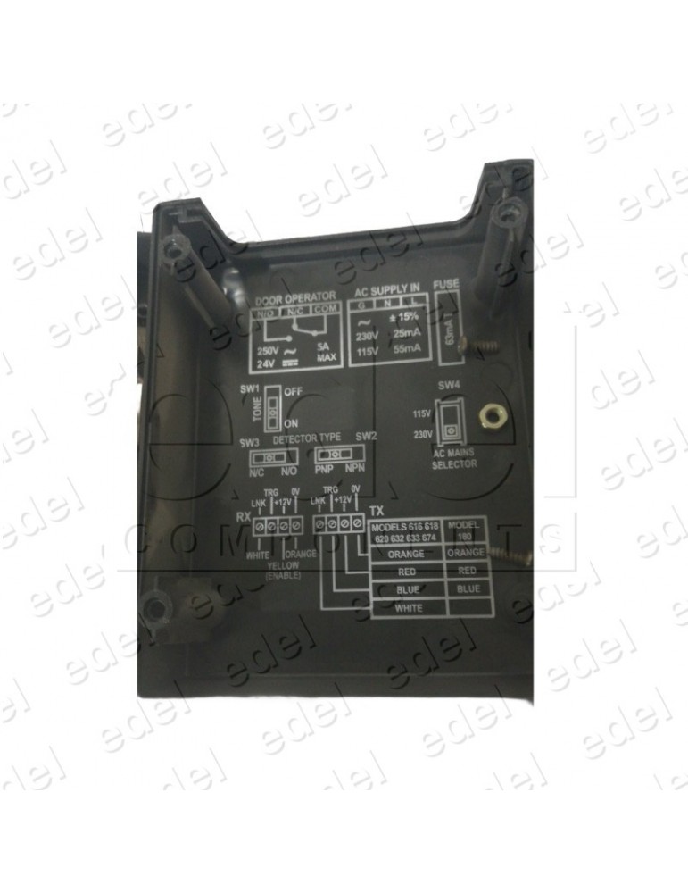 FUENTE ALIM.BARRERA MEMCO 220V/110VAC RELES Y ZUMB