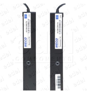 5123944-1 BARRERA FOTOELÉCTRICA WECO SIN CABLEADO EN81-20 (FC) 03.G5.OR3 - 03.G5.OR174 - EXCLUSIVA ORONA