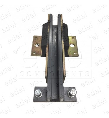 SOPORTE CON GUIADOR OTIS GUIA 8MM EN T (ORIGINAL)