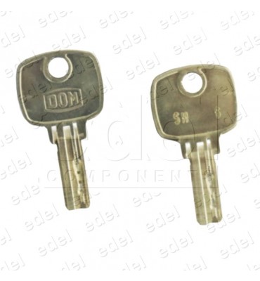 JUEGO 2 LLAVES SEGURIDAD LLAVIN OTIS SH6
