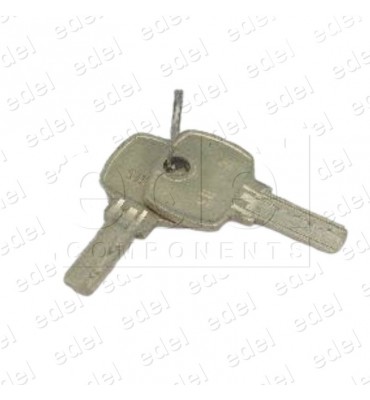 JUEGO 2 LLAVES SEGURIDAD LLAVIN OTIS SH7