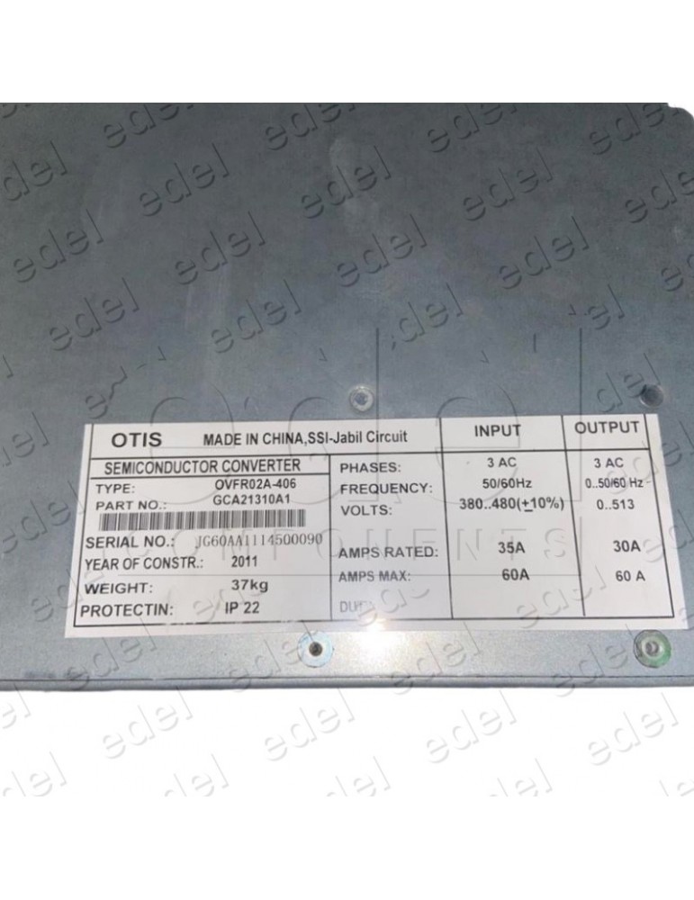 VARIADOR OTIS OVFR2A 406 60A