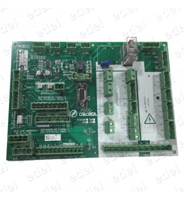 5124390 CARTE DISTRIBUTION CABINE TELESERVICE 220V ORONA ARCA II PDCC