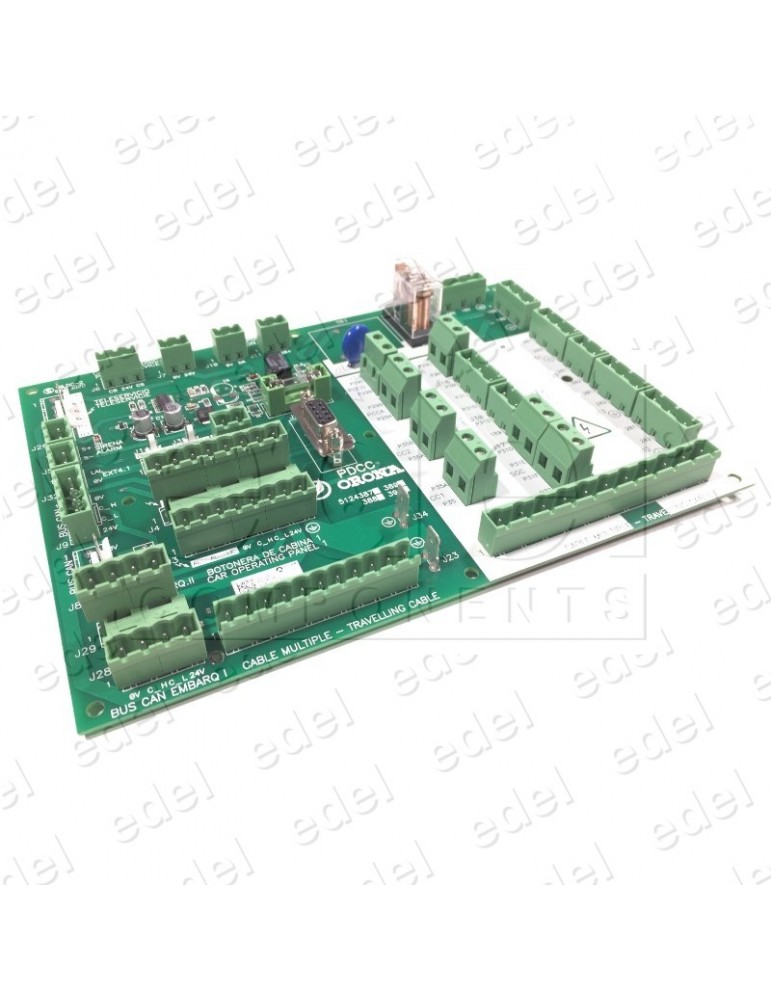 5124390 TELESERVICE CABIN DISTRIBUTION PCB 220V ORONA ARCA II PDCC