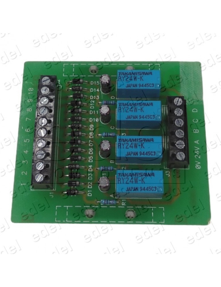 PLACA CODIFICADOR DECIMAL-BINARIO REKOBA 10P 1000H3