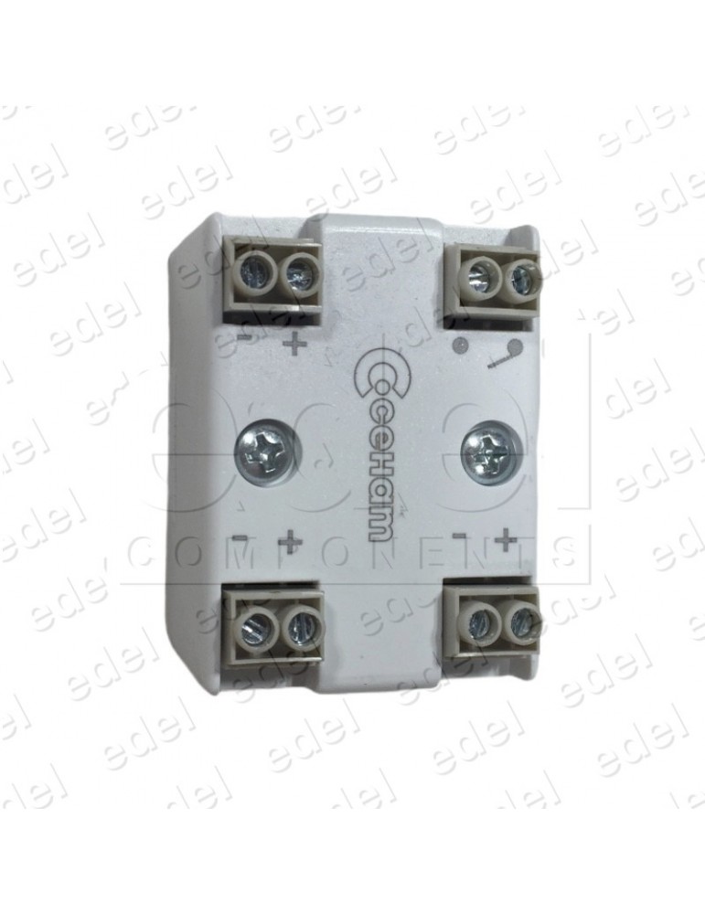 CUERPO PULSADOR SQ 3 LUM.INDEP. ROJO 24V 1C