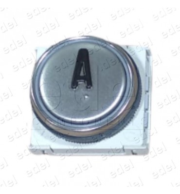 BMSVL34MR.00 A BOUTON DMG BM MACRO  LUM. ROUGE INOX A