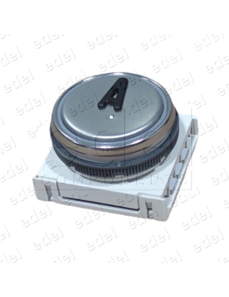 BMSVL34MR.00 A BOUTON DMG BM MACRO  LUM. ROUGE INOX A