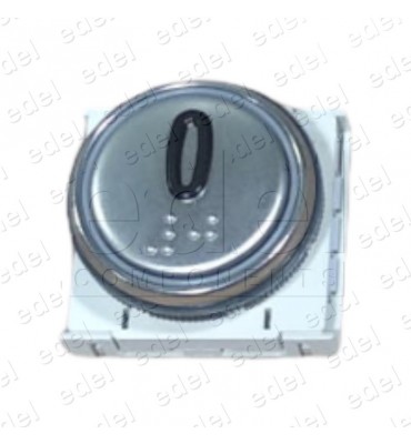 BMSVL34MR.00 0 PULSADOR DMG BM MACRO LUMINOSO ROJO INOX 0