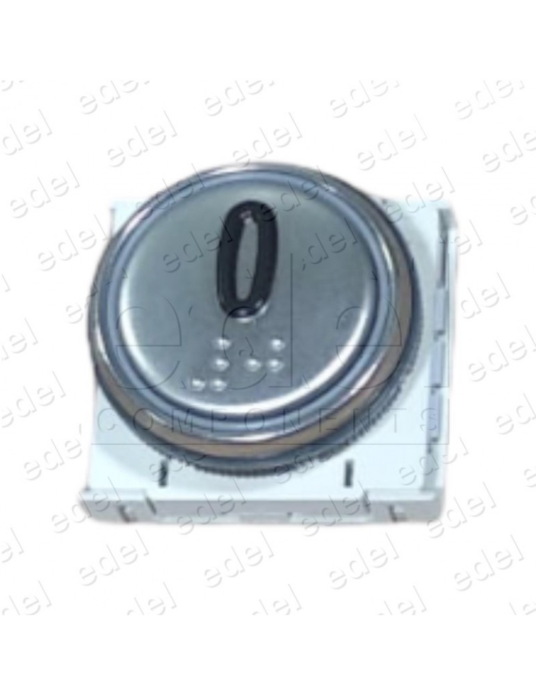 BMSVL34MR.00 0 BOUTON DMG BM MACRO  LUM. ROUGE INOX 0