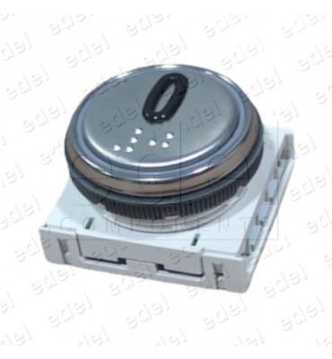 BMSVL34MR.00 0 BOUTON DMG BM MACRO  LUM. ROUGE INOX 0