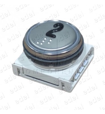 BMSVL34MR.00 2 PULSADOR DMG BM MACRO LUMINOSO ROJO INOX 2