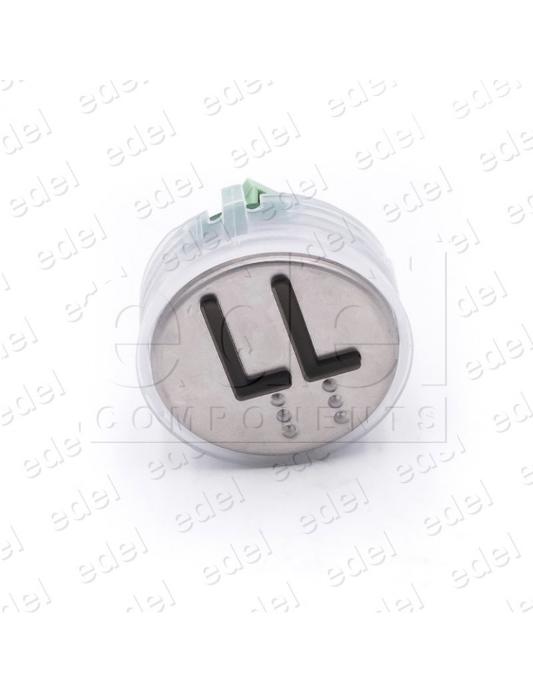 PULSADOR VEGA VENUS LUMINOSO  ROJO 12/24V LL