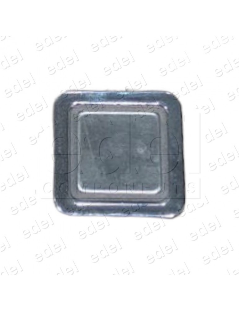 PULSADOR IRIMAR CROMO 1NO LUMINOSO. 24V  ROJO (SIN INSCRIPCCIÓN)