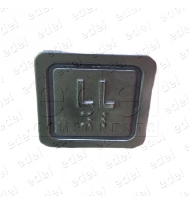 PULSADOR LIFTTECHNIK CUADRADO LED ROJO (LL)