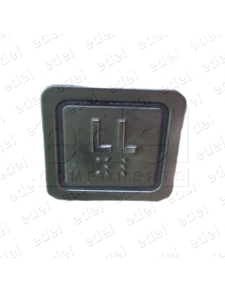 PULSADOR LIFTTECHNIK CUADRADO LED ROJO (LL)