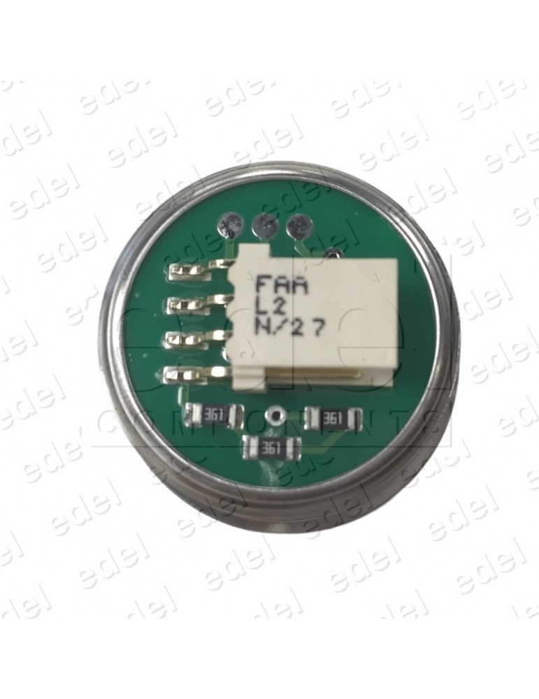 FAA25090L2 PULSADOR ANTIVANDÁLICO OTIS 2000 REDONDO LUMINOSO CENTRAL VERDE MCS