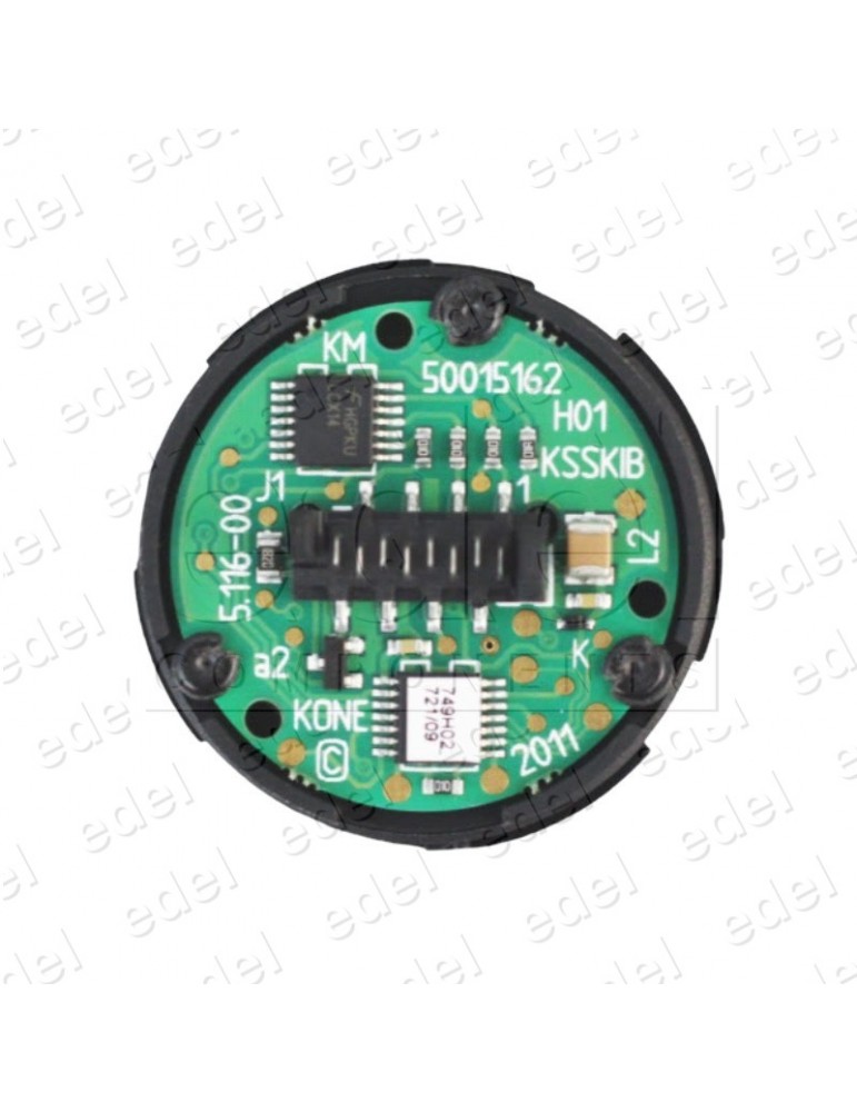 KM857782G10 PULSADOR KONE MONOSPACE AMBAR (ABRE PUERTAS)