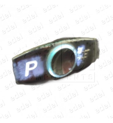 FAA396J999/L/P/B CARATULA OTIS 2000 CROMADA CON BRAILLE (P) MANO IZQUIERDA