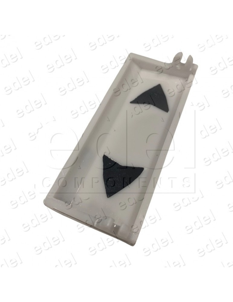 TXFO323AM151 CARATULA PULSADOR OTIS LM LARGO VERTICAL  CON LOGO DERECHO CON FLECHAS