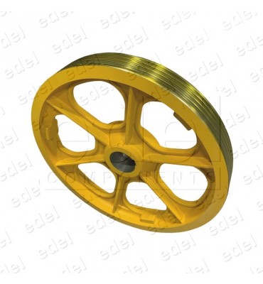 T0260AK2 MACHINE SHEAVE OTIS 160VAT 13VTR 575x4x10 MM