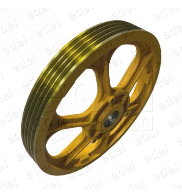 T0260AK2 POLEA MÁQUINA OTIS 160VAT 13VTR 575x4x10 MM