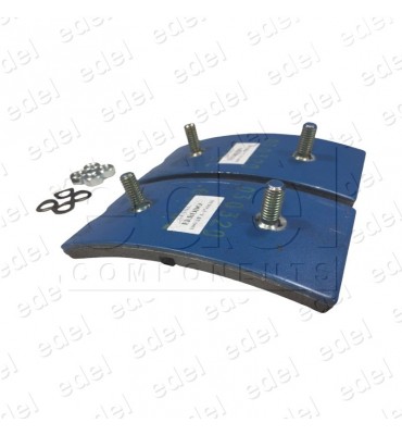 TOC5048B1 ZAPATAS DE FRENO OTIS 13VTR/160VAT KIT 2 UNIDADES A176MM