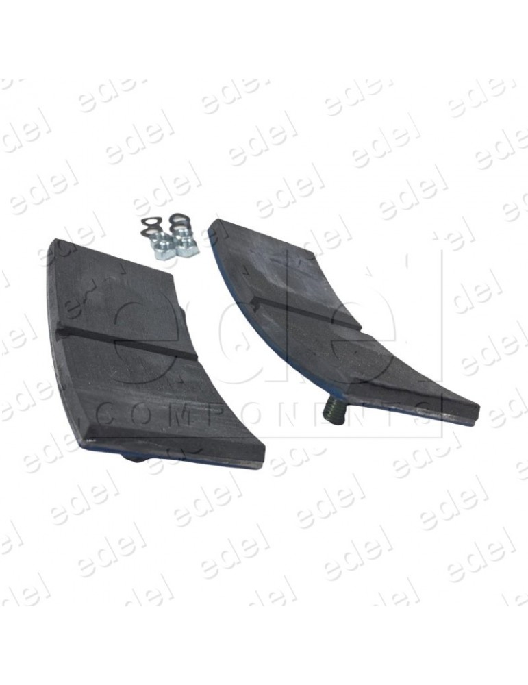 TOC5048B1 ZAPATAS DE FRENO OTIS 13VTR/160VAT KIT 2 UNIDADES A176MM