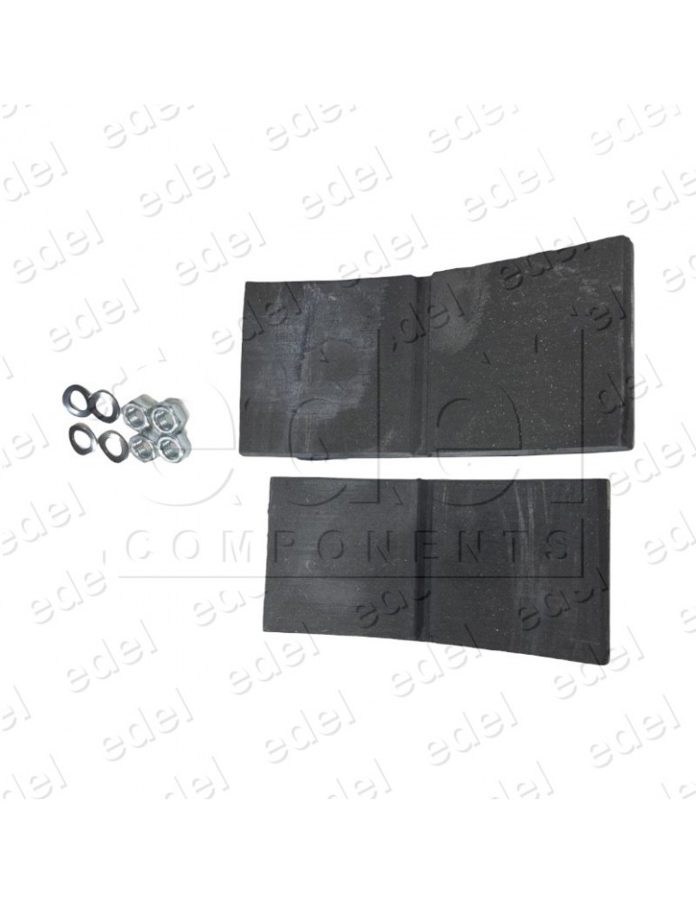 TOC5048B1 ZAPATAS DE FRENO OTIS 13VTR/160VAT KIT 2 UNIDADES A176MM