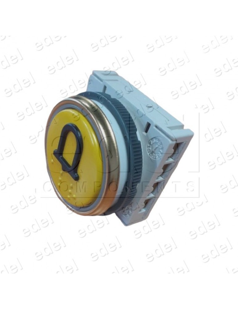 BMSAL44MR.00 ALR PULSADOR DMG BM MACRO 2NO 1NC 24V ROJO INOX ALARMA